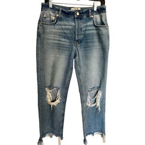 COPY - We The Free wide leg ripped button fly Denim Women’s  size 27